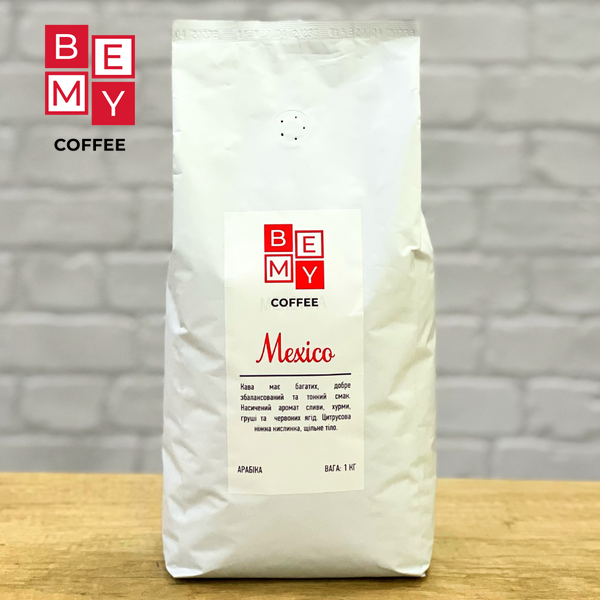 Кава в зернах BEMY Coffee Mexico | 1 кг (МОНОАРАБІКА) 1854844303 фото