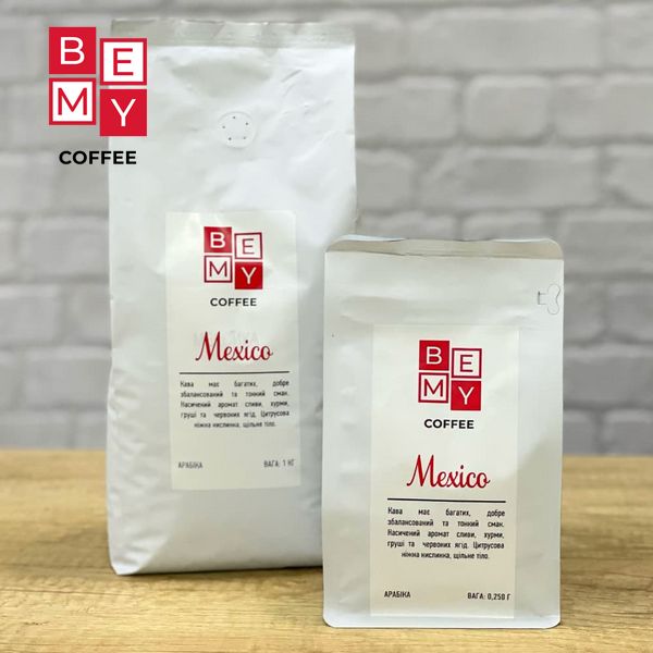 Кофе в зернах BEMY Coffee Mexico | 1 кг (АРАБІКА) 1854844303 фото