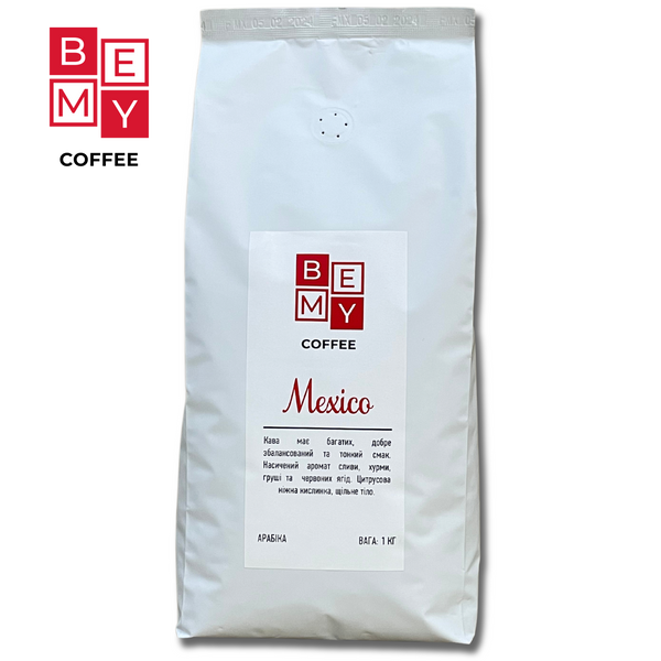 Кава в зернах BEMY Coffee Mexico | 1 кг (МОНОАРАБІКА) 1854844303 фото