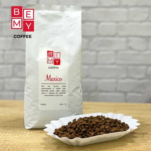 Кофе в зернах BEMY Coffee Mexico | 1 кг (АРАБІКА) 1854844303 фото