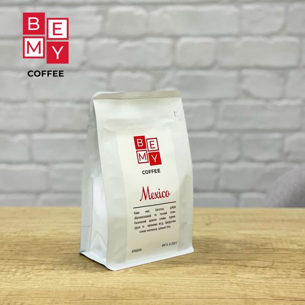 Кофе в зернах BEMY Coffee Mexico | 250 г (АРАБІКА) 1855476088 фото