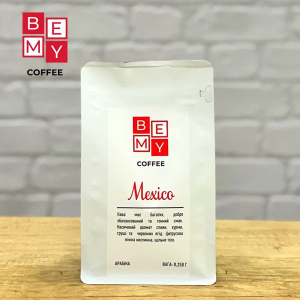 Кофе в зернах BEMY Coffee Mexico | 250 г (АРАБІКА) 1855476088 фото