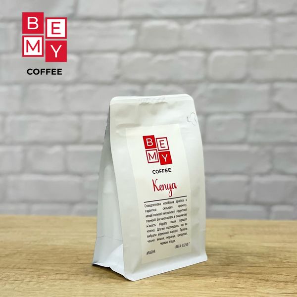 Кофе в зернах BEMY Coffee Kenya | 250 г (АРАБІКА) 1855477182 фото