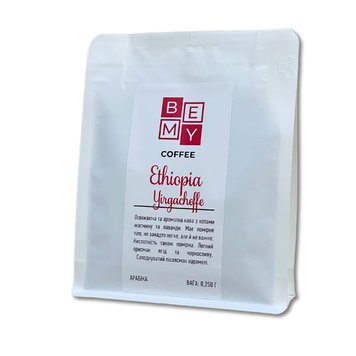 Кава мелена BEMY Coffee Ethiopia Yirgacheffe | 250 г (АРАБІКА) 1855489395 фото