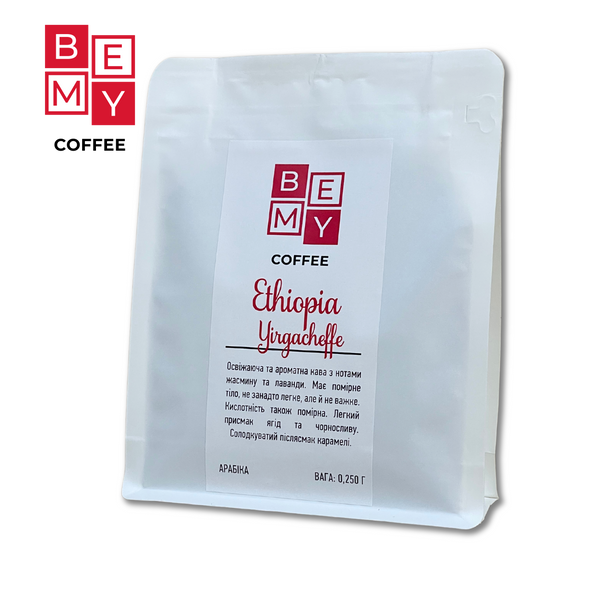 Кава мелена BEMY Coffee Ethiopia Yirgacheffe | 250 г (АРАБІКА) 1855489395 фото