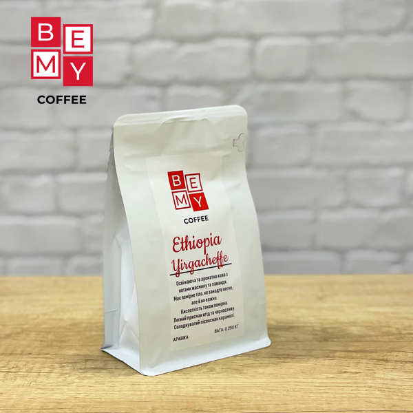 Кава мелена BEMY Coffee Ethiopia Yirgacheffe | 250 г (АРАБІКА) 1855489395 фото