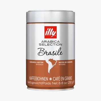 Кава Іллі ILLY Бразилія Brasile в зернах з/б 250 г 526 фото