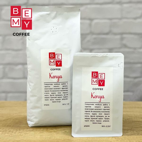 Кофе в зернах BEMY Coffee Kenya | 1 кг (АРАБІКА) 1854851238 фото