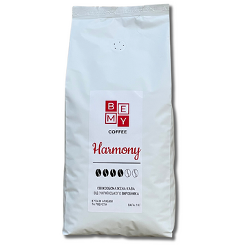 Кава в зернах BEMY Coffee Harmony | 1 кг 1406342943 фото