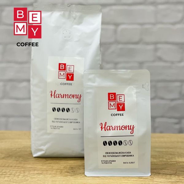 Кава в зернах BEMY Coffee Harmony | 1 кг 1406342943 фото