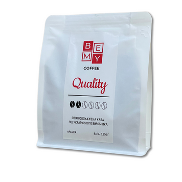Кава в зернах BEMY Coffee Quality | 250 г 1406354348 фото