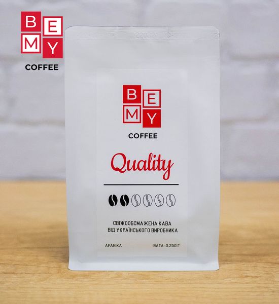 Кава в зернах BEMY Coffee Quality | 250 г 1406354348 фото