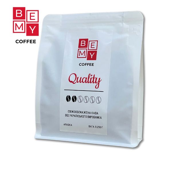 Кофе в зернах BEMY Coffee Quality | 250 г 1406354348 фото