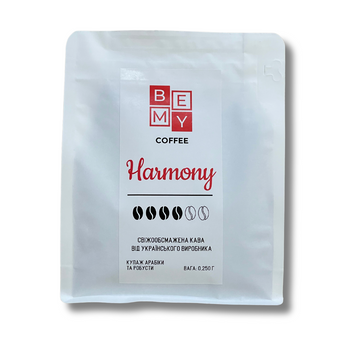 Кава в зернах BEMY Coffee Harmony | 250 г 1406361980 фото