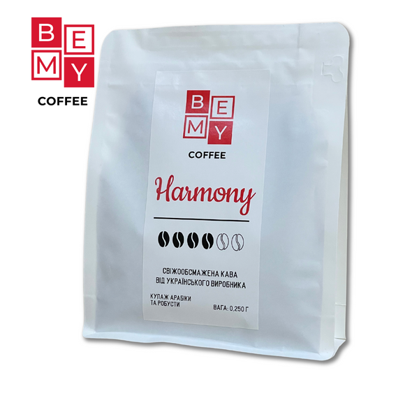 Кава в зернах BEMY Coffee Harmony | 250 г 1406361980 фото