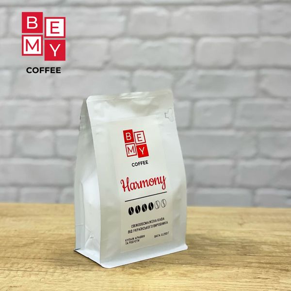 Кофе в зернах BEMY Coffee Harmony | 250 г 1406361980 фото