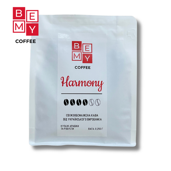 Кава в зернах BEMY Coffee Harmony | 250 г 1406361980 фото