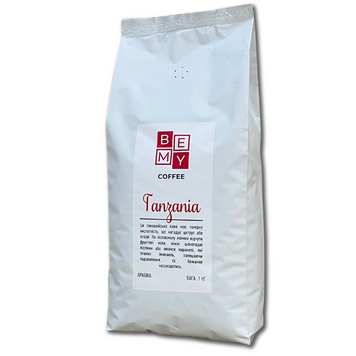 Кава в зернах BEMY Coffee Tanzania | 1 кг (АРАБІКА) 1900478951 фото