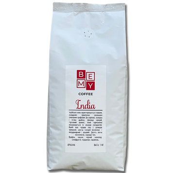 Кофе в зернах BEMY Coffee India | 1кг 10986977071 фото