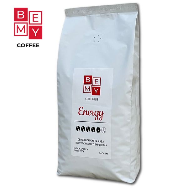 Кава в зернах BEMY Coffee Energy | 1 кг 1098699104 фото