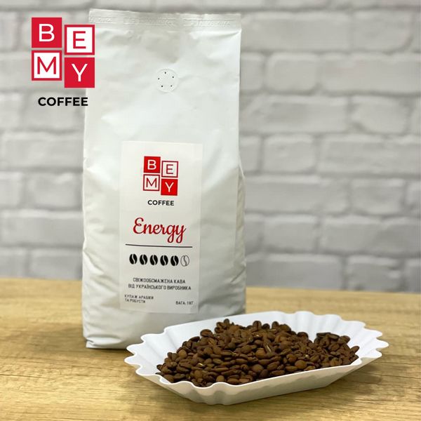 Кава в зернах BEMY Coffee Energy | 1 кг 1098699104 фото