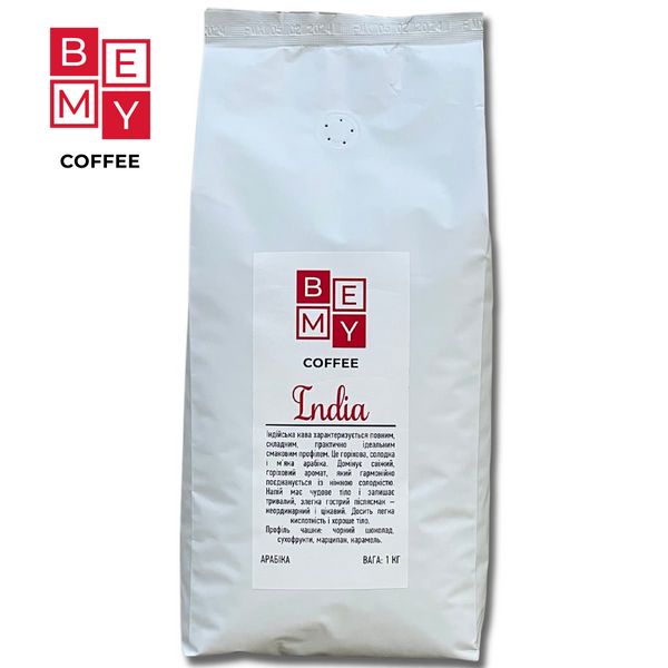 Кофе в зернах BEMY Coffee India | 1кг 10986977071 фото