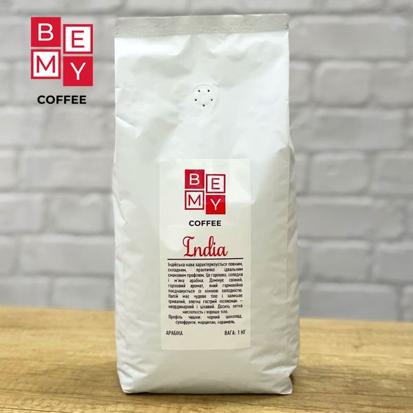 Кофе в зернах BEMY Coffee India | 1кг 10986977071 фото