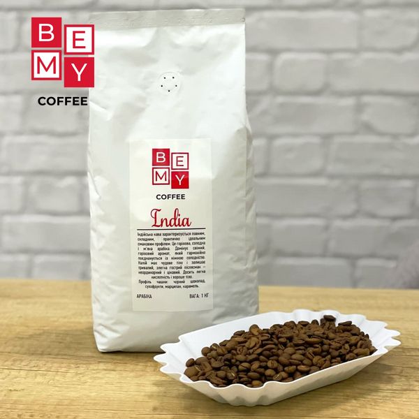 Кофе в зернах BEMY Coffee India | 1кг 10986977071 фото