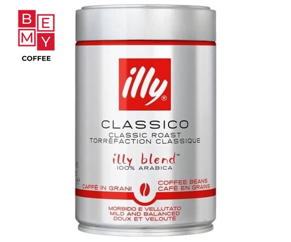 Кофе Илли ILLY normal Classico в зернах ж/б 250 г 151 фото