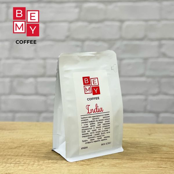 Кофе в зернах BEMY Coffee India  | 250г 14063543481 фото