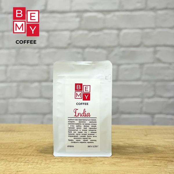 Кофе в зернах BEMY Coffee India  | 250г 14063543481 фото