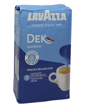 Кофе Лавацца Lavazza Dek Без кофеина молотый | 250 г 1298422744 фото