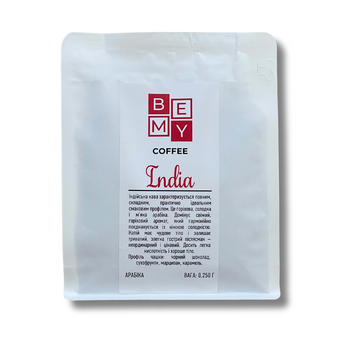 Кава мелена BEMY Coffee India  | 250 г (Арабіка) 14761550991 фото
