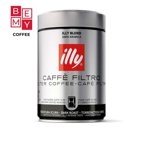 Кава Іллі ILLY dark Intenso мелена з/б 250 г 518 фото