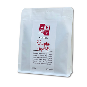 Кава мелена BEMY Coffee Ethiopia Yirgacheffe | 250 г для заварювання в крапельній кавоварці 1855489392 фото