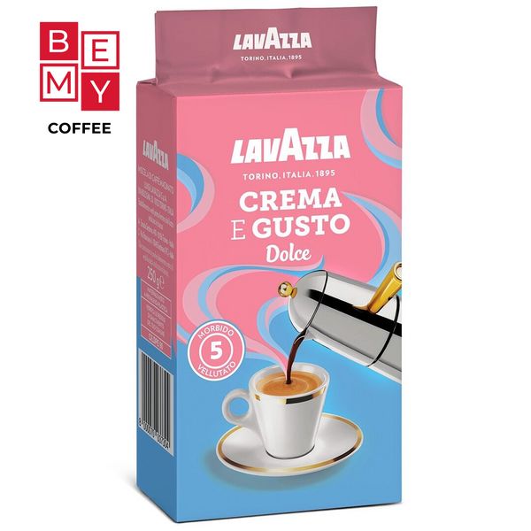 Кава Лавацца Lavazza Crema e Gusto Dolce Крема е Густо Дольче мелена 250 г  1298546571 фото