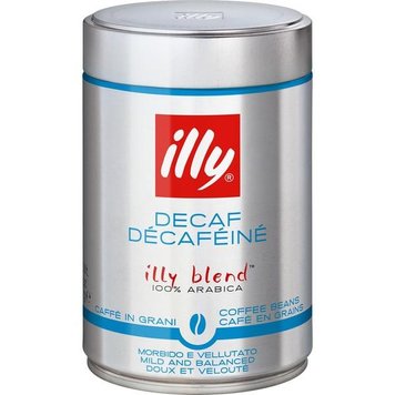 Кофе Илли ILLY decafeine (без кофеина) в зернах ж/б | 250 г 147 фото