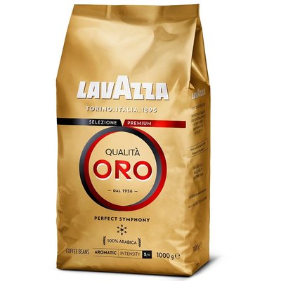 Кава Лавацца Lavazza Qualita Oro Кваліта Оро в зернах 1 кг  1288483679 фото