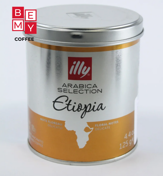 Кава Іллі ILLY Ефіопія Ethiopia мелена з/б 125 г 632 фото