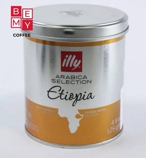 Кофе Илли ILLY Эфиопия Ethiopia молотый ж/б | 125 г 632 фото