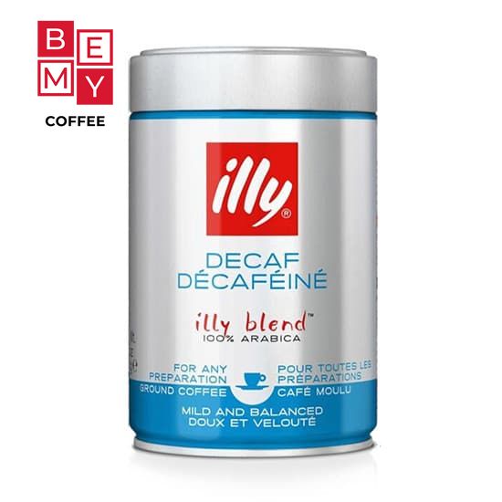 Кофе Илли ILLY decafeine Без кофеина молотый ж/б | 250 г 130 фото