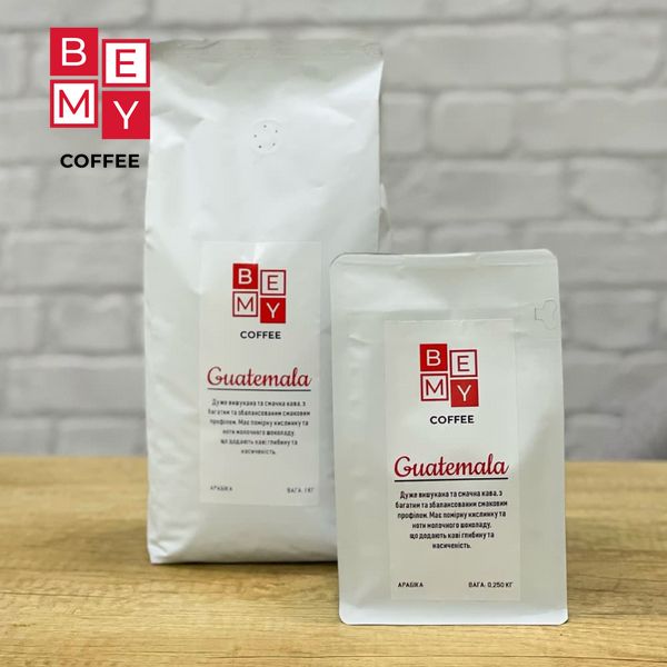 Кофе в зернах BEMY Coffee Guatemala | 1 кг (АРАБІКА) 1854805202 фото