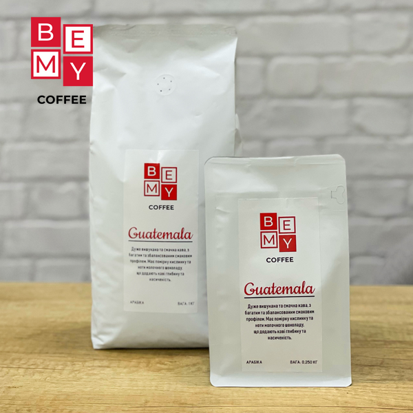 Кава в зернах BEMY Coffee Guatemala | 1 кг (МОНОАРАБІКА) 1854805202 фото