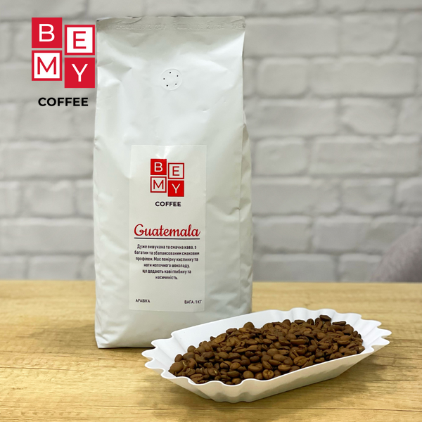 Кава в зернах BEMY Coffee Guatemala | 1 кг (МОНОАРАБІКА) 1854805202 фото