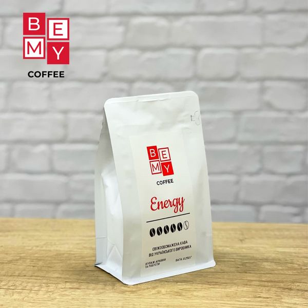 Кава в зернах BEMY Coffee Energy | 250 г 1855465776 фото