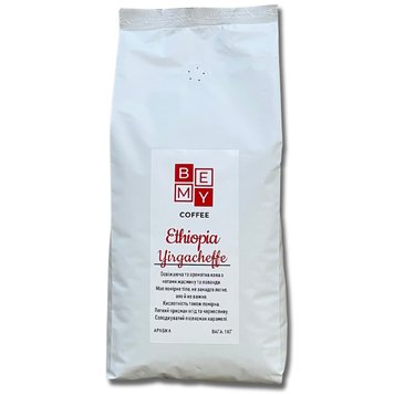 Кофе в зернах BEMY Coffee Ethiopia Yirgacheffe | 1 кг (АРАБІКА) 1854835851 фото