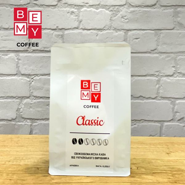 Кава в зернах BEMY Coffee Classic | 250 г 1855470078 фото