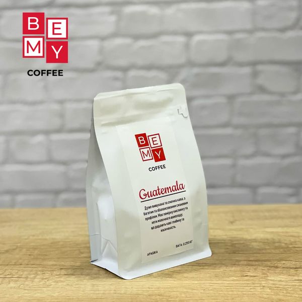 Кофе в зернах BEMY Coffee Guatemala | 250 г (АРАБІКА) 1855472259 фото