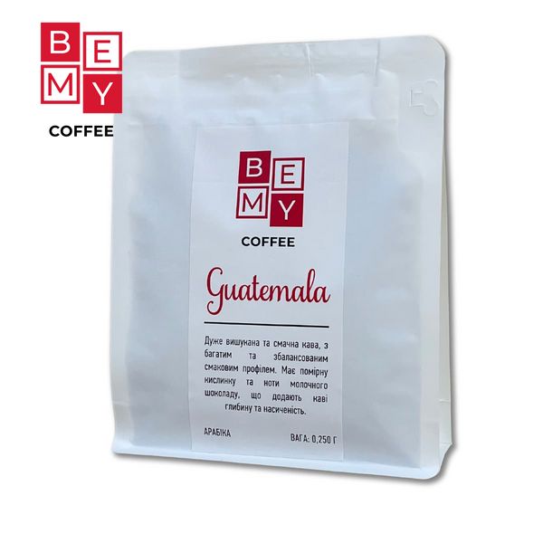 Кофе в зернах BEMY Coffee Guatemala | 250 г (АРАБІКА) 1855472259 фото