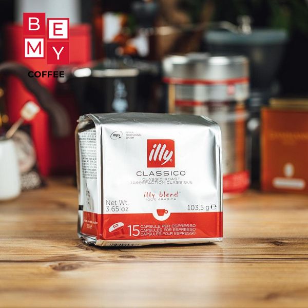 Кофе Илли ILLY normal Classico Espresso в капсулах MPS | 15 капсул по 6.9 г 134 фото